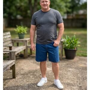 NWT Wrangler Mens Relaxed Fit Jean Shorts size Plus 48